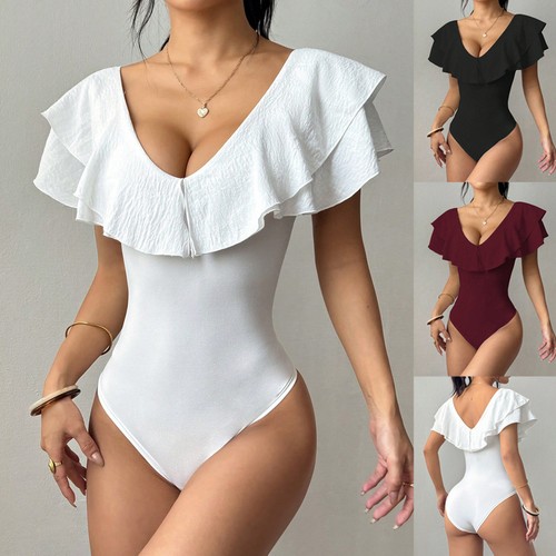 Ladies neck bodysuit - neck, tops