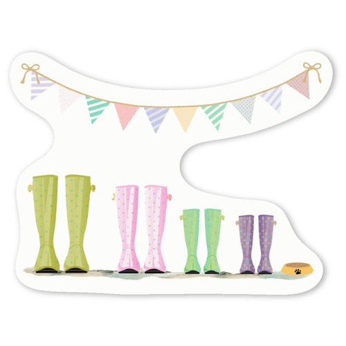 Spotty wellies white - wellies',