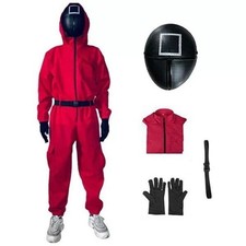 Adult Squid Red Jumpsuit