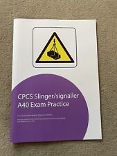 CPCS & NOCN A40 Slinger Signaller Theory Test Answers BOOK 2022 [30+ Sold]