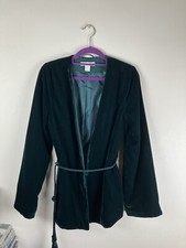 Ladies Dark Green Velvet Type