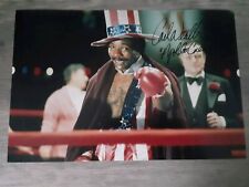 CARL WEATHERS ROCKY SIGNED 12