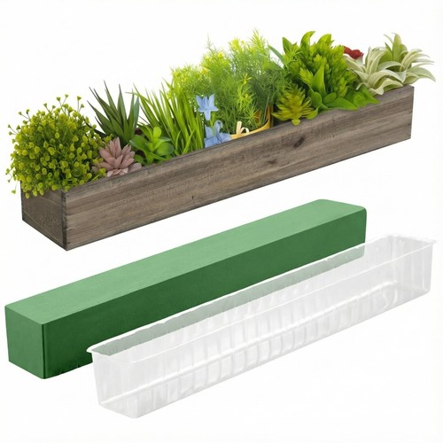 Wooden planter box - planter, 28x5