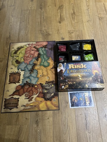 Lord the rings risk - the, board