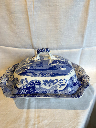 Spode italian large blue - italian,