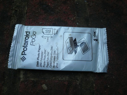 Polaroid pogo zink photo - pogo,