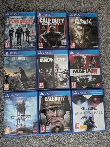 Games bundle ps4 - games,
