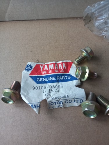 90105 08066 yamaha flange bolt - 90105-08066,