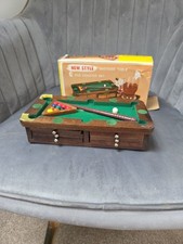 Vintage 1970,s Retro Snooker