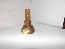 A palm gavel in iroko 3 " tall