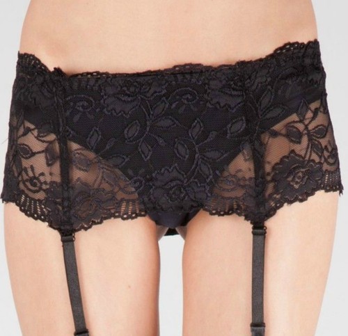 Suspender belt and - belt, stockings