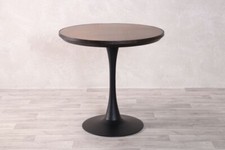 COPPER TOP CAFE TABLE WITH BLACK EDGING COPPER RESTAURANT TABLE CHOICE OF BASES