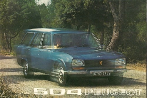 Peugeot 504 estate family - peugeot,