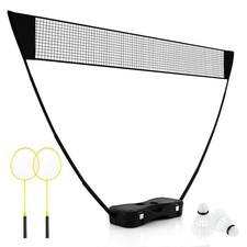 Badminton Set with Net Rackets