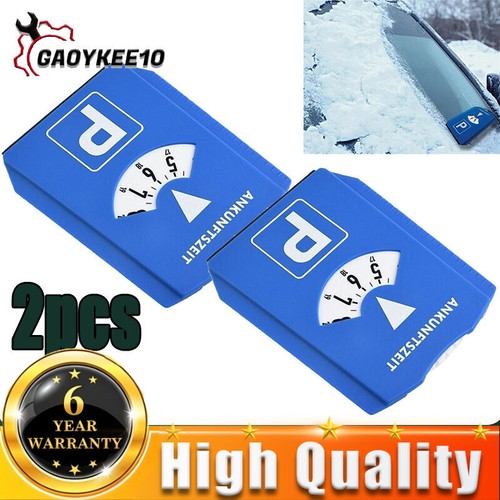 Parking clock ice scraper - parking,