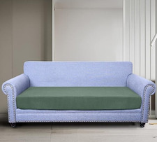 3 Seater Sofa Cushion Covers Water-Repellent Stretch Couch Seat Slipcover DIRTY