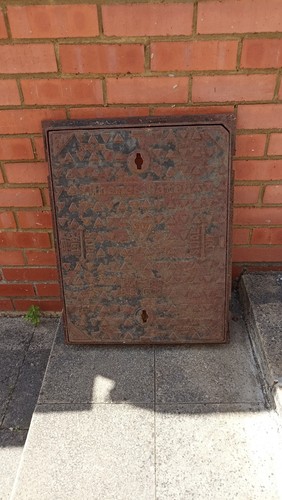 Cast iron manhole cover - manhole,