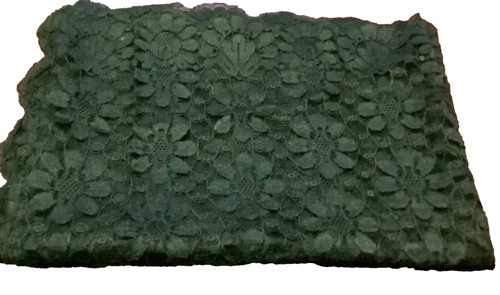 Beautiful black spanish lace - black,