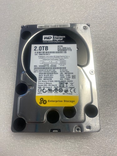 2tb hdd western digital re4 - hdd, wd