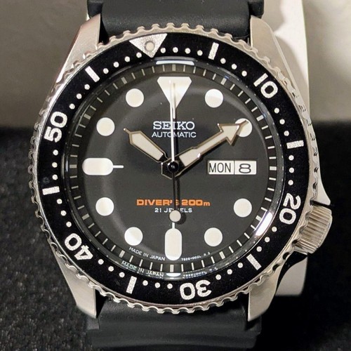Seiko skx007j1 black boy diver - seiko,