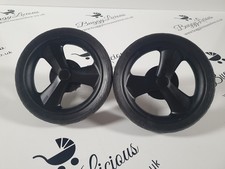Mamas & Papas Sola2 Rear Back Wheels Tyres Pair x 2 Replacement Part 