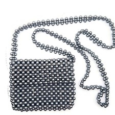 1990s Vintage grey pearl