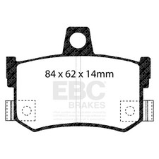 EBC DP3662/2C BRAKE PAD SET