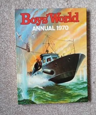 Boys World Annual 1970 . Hardback. Good used condition.
