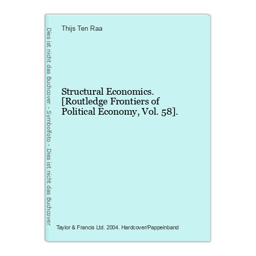 Structural economics - structural,