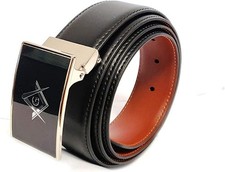 Masonic men reversible - men's, belt
