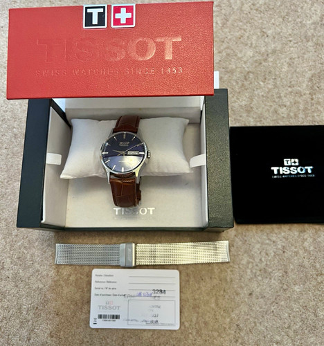Tissot visodate automatic blue - visodate,