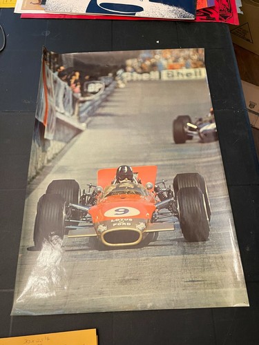Vintage 1968 lotus - ford, graham