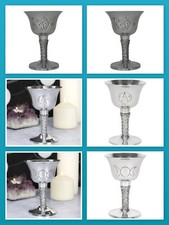 SILVER METAL GOTHIC PENTAGRAM