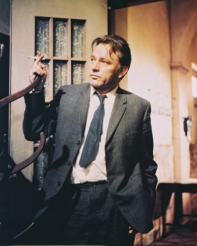 Richard burton wearing grey - wearing,