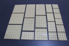 LEGO Basic Creator Plates Large Ages 4x4 Beige Tan #4005