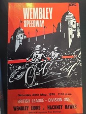 Wembley Speedway Programme