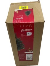 1.5ft Traditional Prelit Hessian Christmas Tree Indoor Decor