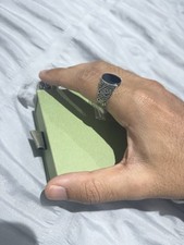 925 Turkish Silver Ring with Ottoman Detail