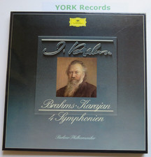 DG 2740 193 - BRAHMS - 4 Symphonies KARAJAN Berlin PO - Ex 4 LP Record Box Set