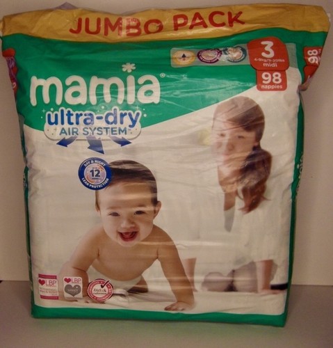 Mamia nappies size - nappies, 3