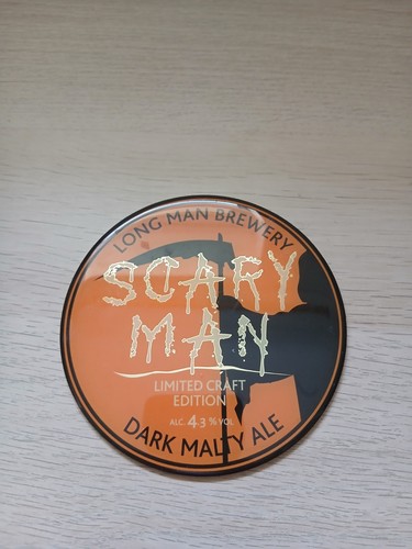 Long man brewery scary - man,
