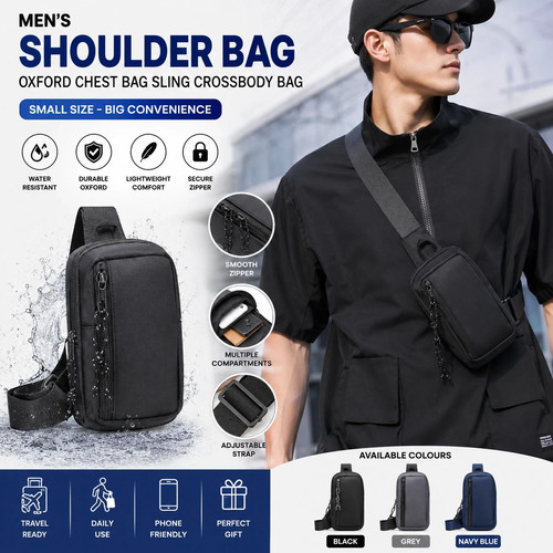 Men shoulder bag - shoulder,