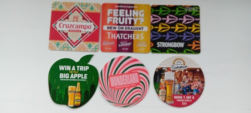 Different beer mats erdinger - 6,