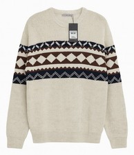 Tu XL Oatmeal Crew Neck Fair