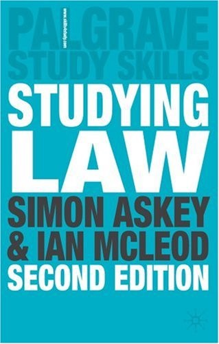 Studying law palgrave study - law,