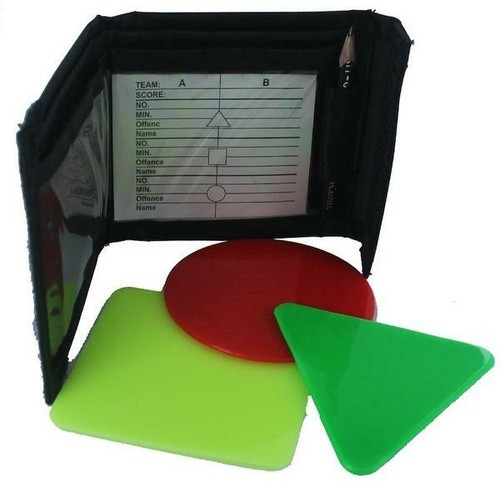 Hockey umpire cards - hockey,