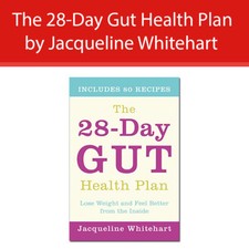 28-Day Gut Health Plan by Jacqueline Whitehart Book Lose Weight & Feel Better
