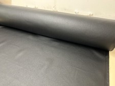 BLACK TEXTURED LEATHER LOOK