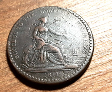GEORGE III LOWESTOFT PENNY