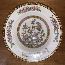 Washington Indian Tree Rimmed Cereal/Dessert Bowls Vintage Pottery Ironstone